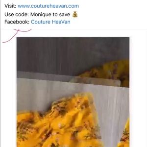 Use code Monique to save money on all items